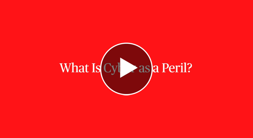 Chubb Video: What is Cyber as a Peril?