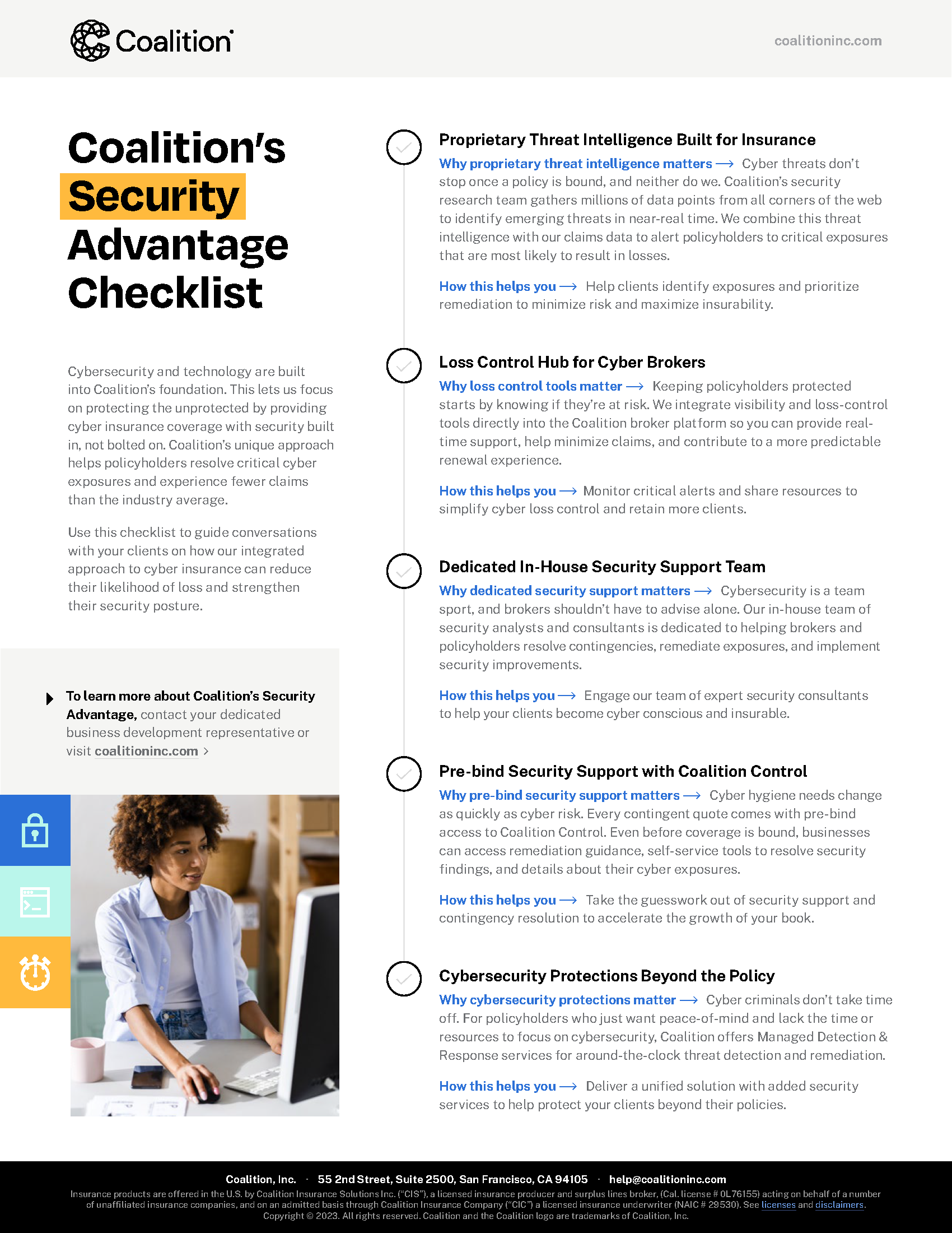 Coalition Cyber Insurance: Security Checklist