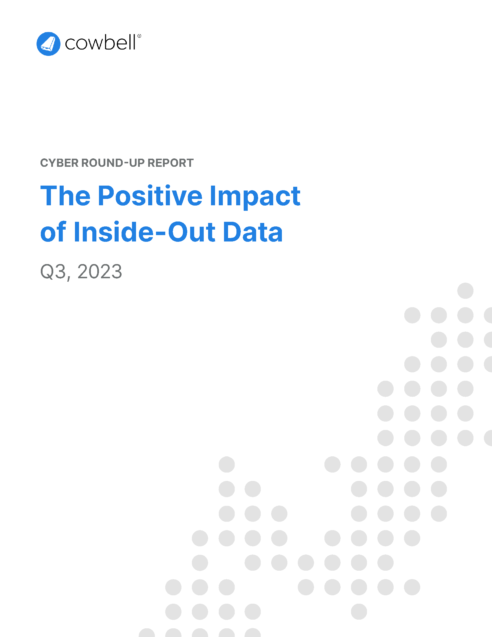 Cowbell Cyber: 2023 Q3 Cyber Roundup Report
