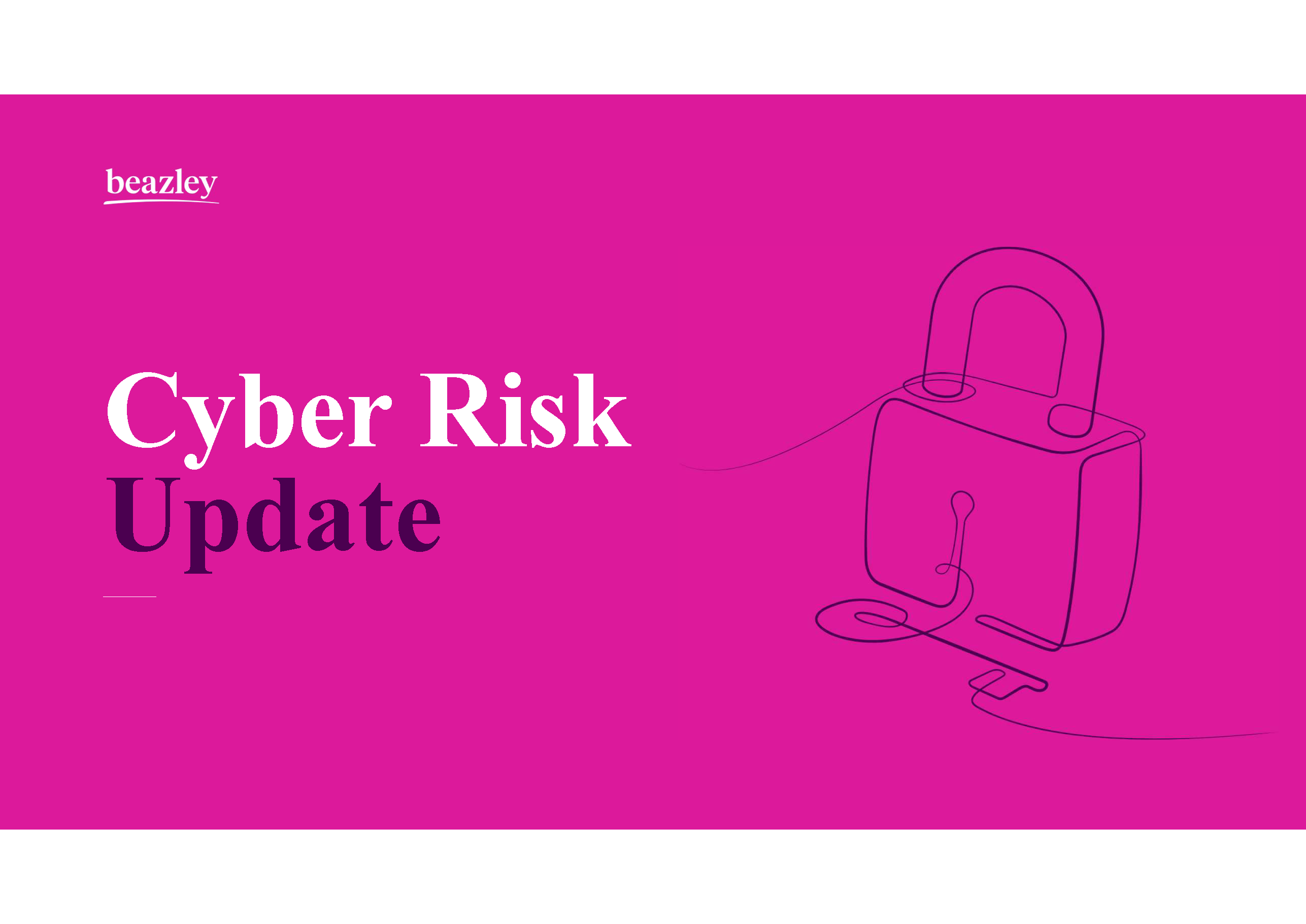 Beazley Cyber: Risk Update October 2023