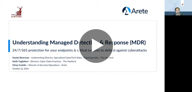 The Hartford | Video: Understanding Managed Detection & Response (MDR)