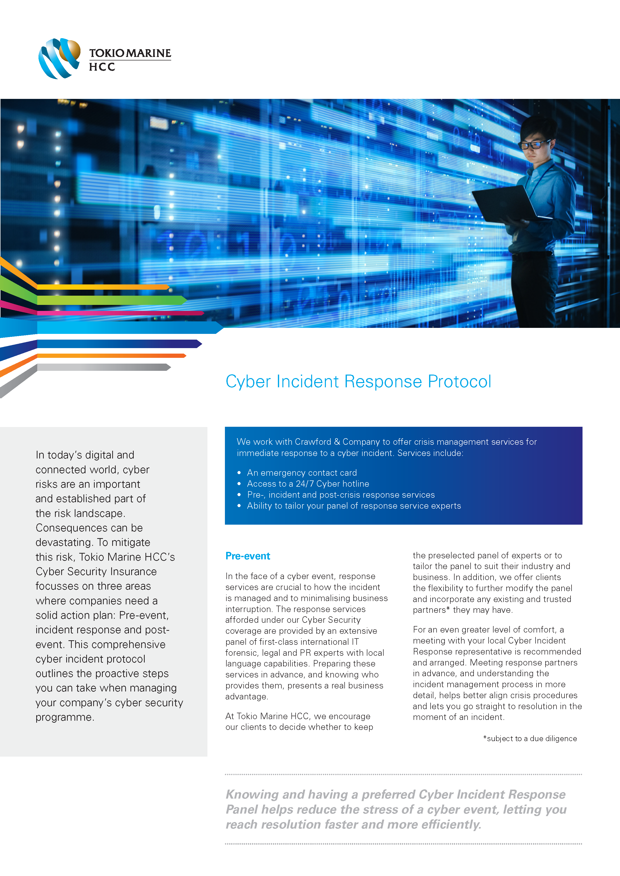 Tokio Marine HCC | Cyber Incident Response Protocol