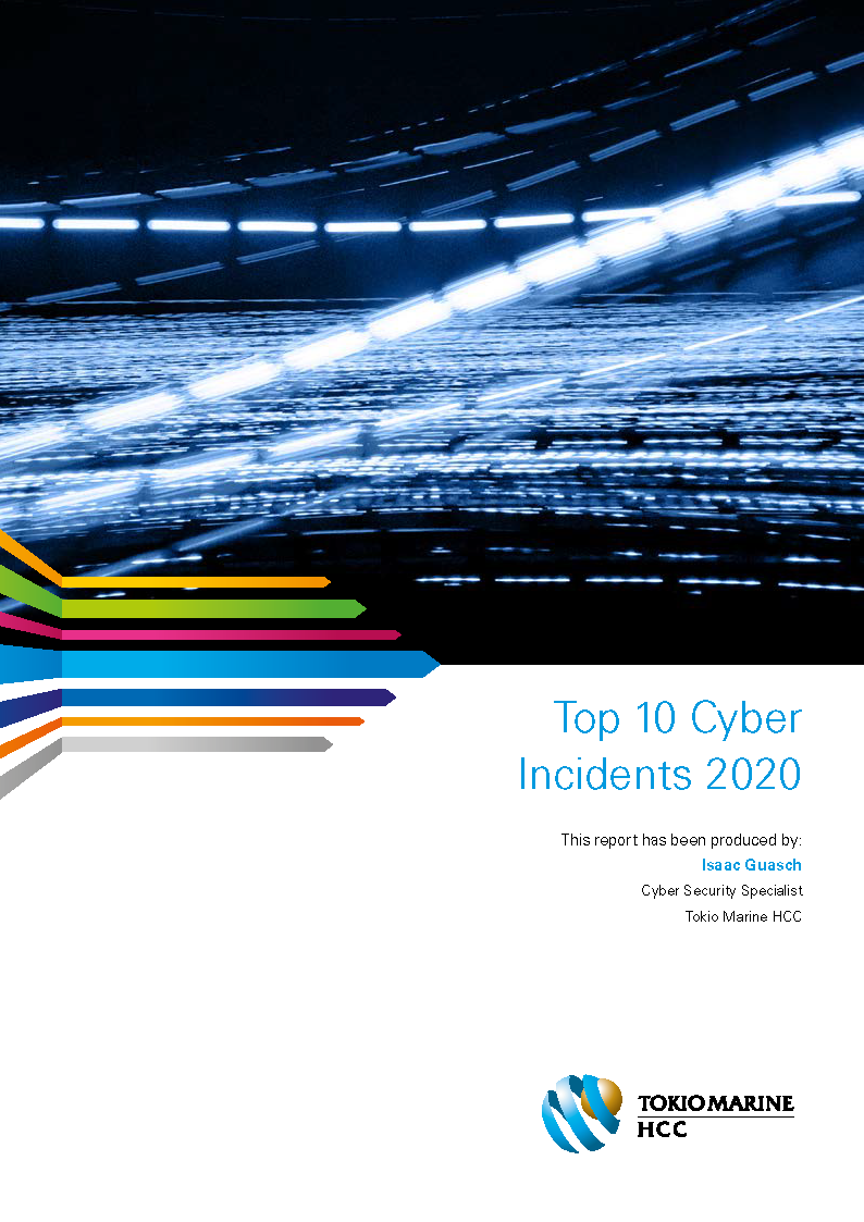 Tokio Marine HCC | Top 10 Cyber Incidents 2020